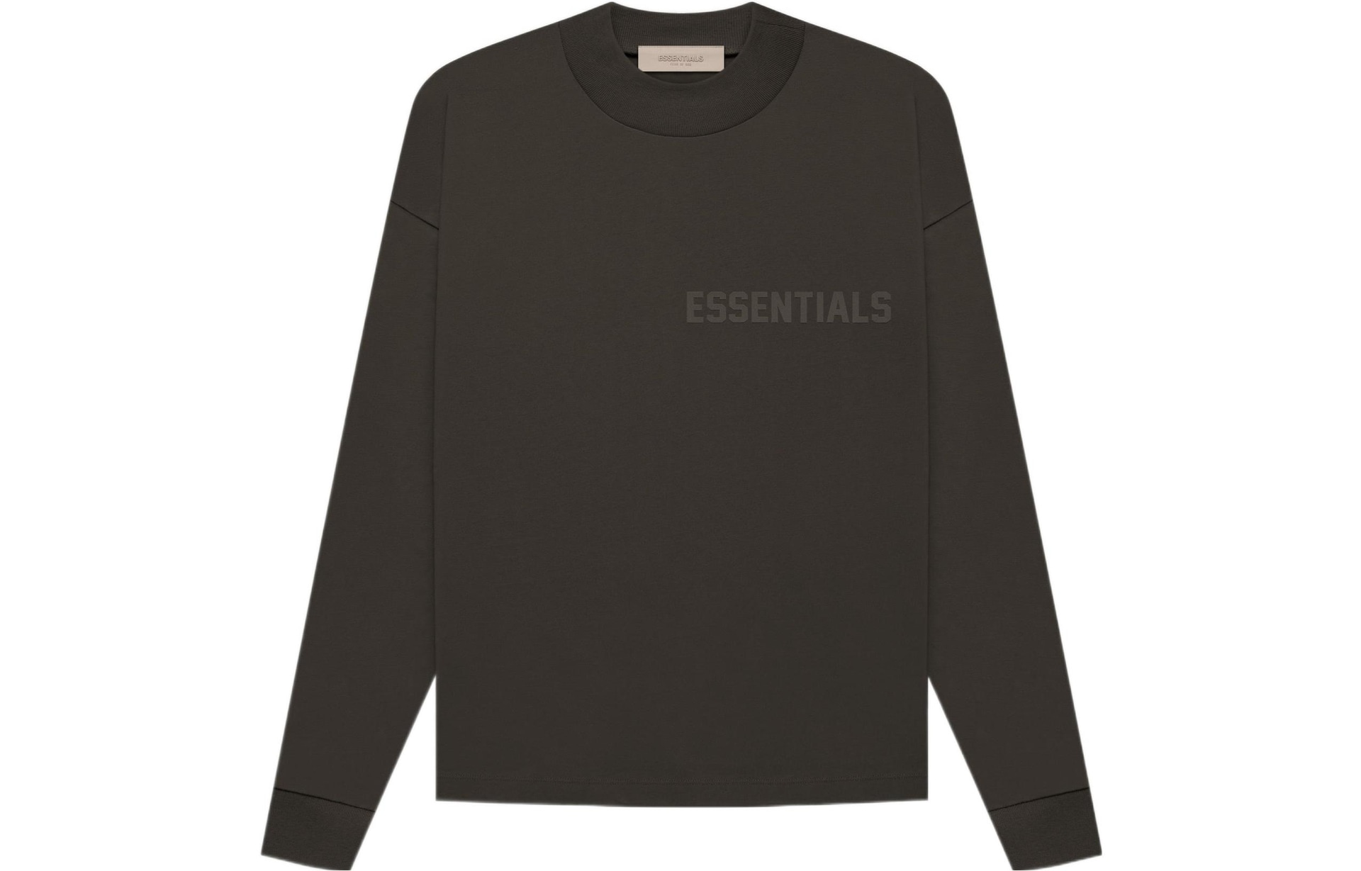 Fear of God Essentials Ls Tee Off Black