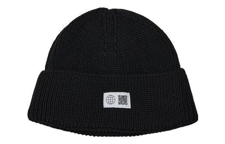 Adidas Logo Knit Beanie Black — фото 2