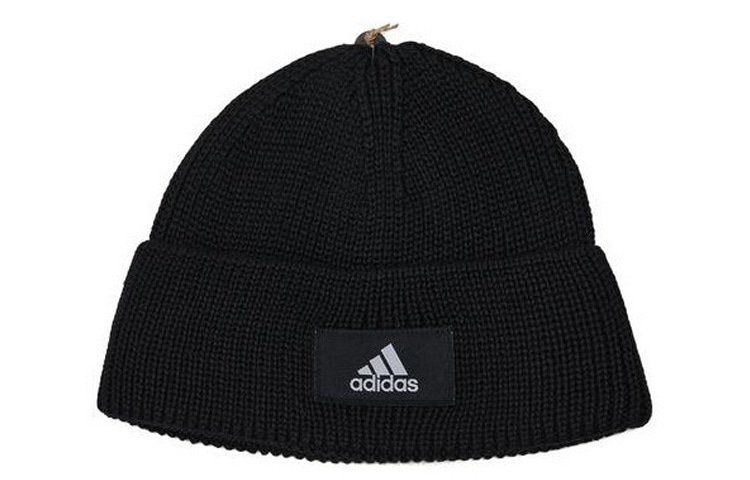 Adidas Logo Knit Beanie Black