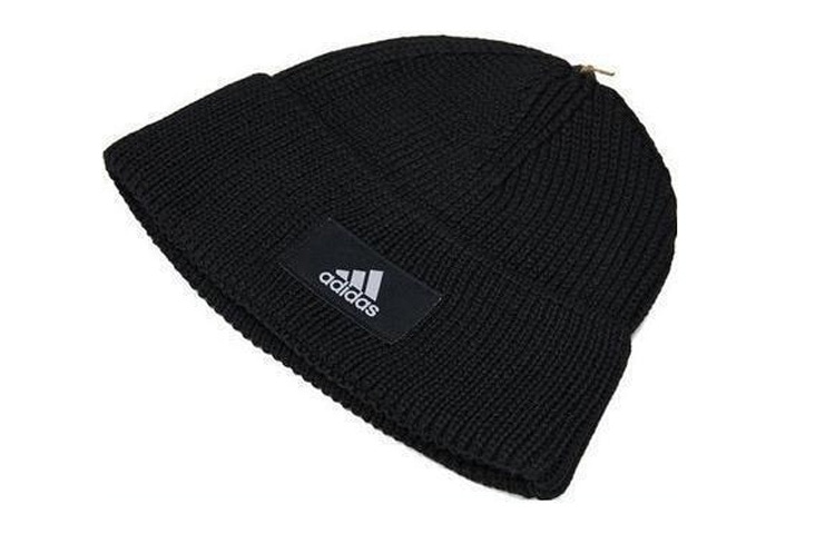 Adidas Logo Knit Beanie Black — фото 1