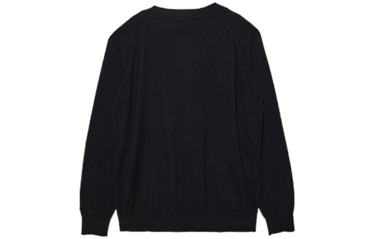 New Era Logo Knit Cardigan Black — фото 3