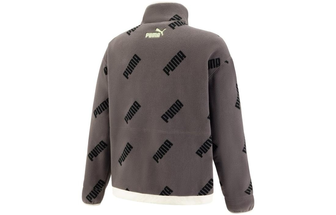Puma Logo Half-Zip Knit Sweater — фото 1