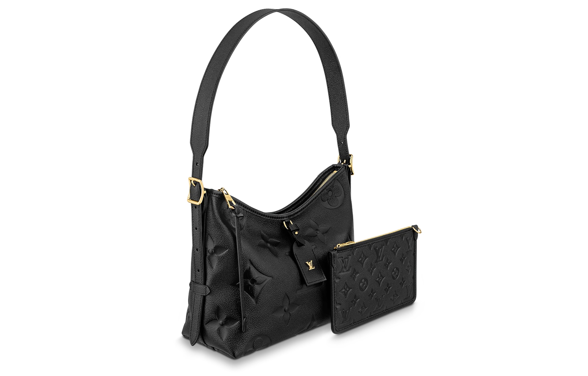 Louis Vuitton Carryall PM Black — фото 3