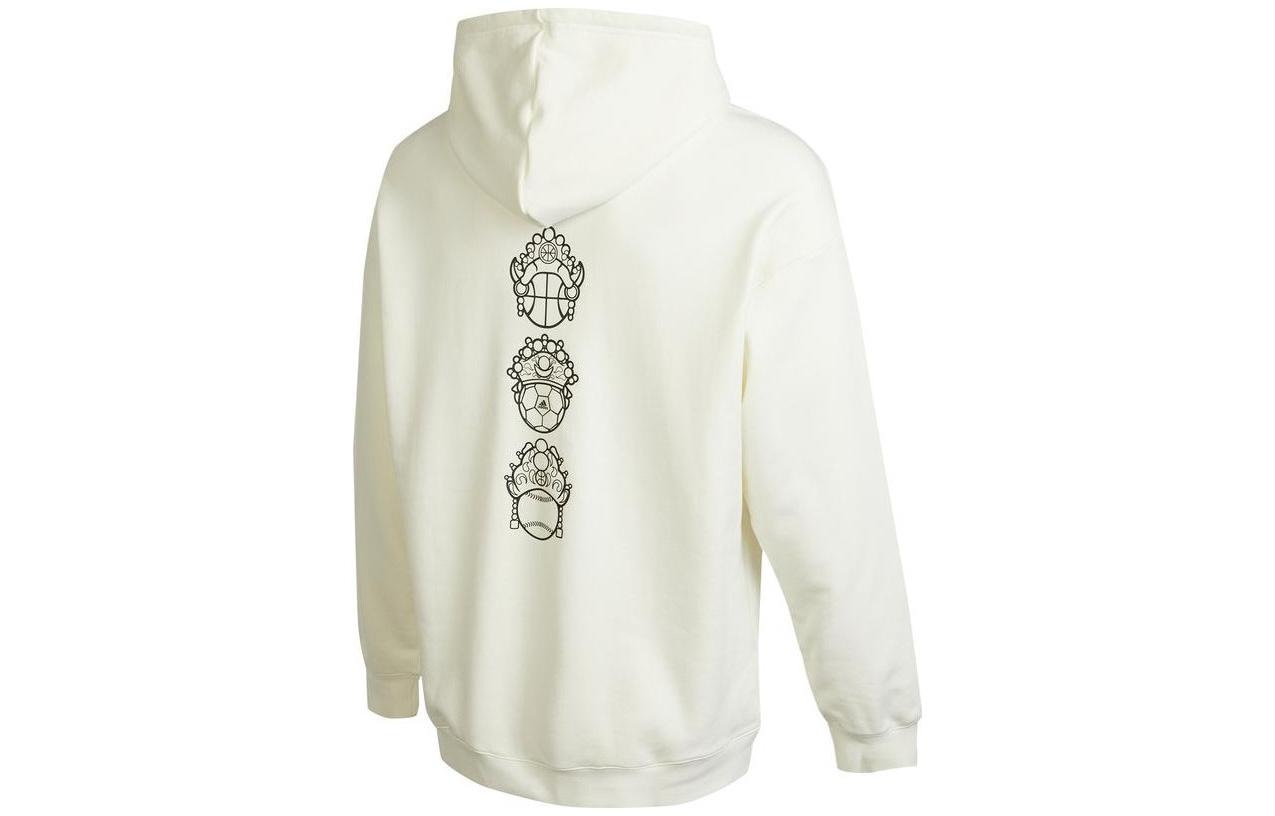 Adidas Embroidered Crewneck Sweatshirt White — фото 1