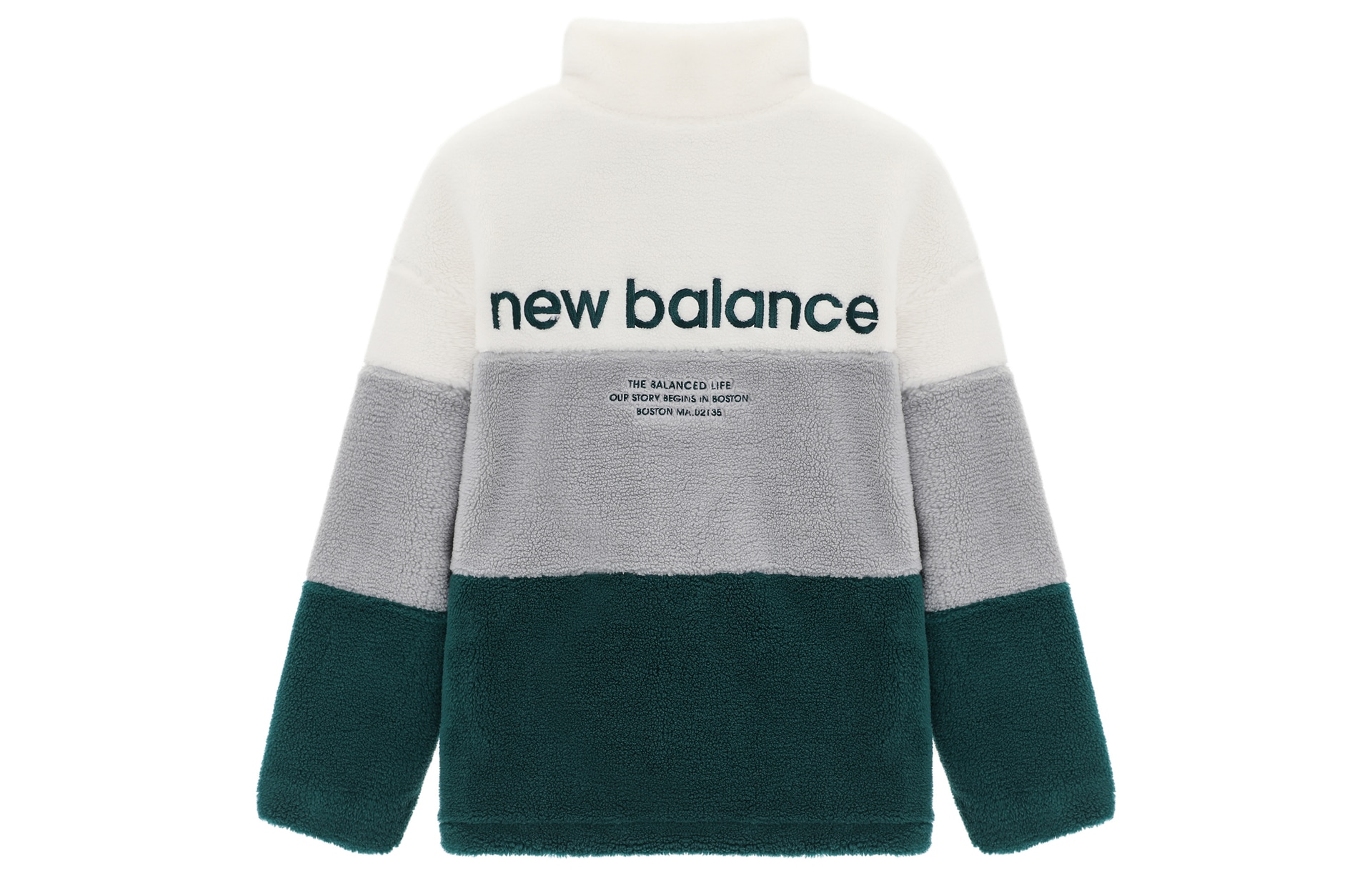 New Balance Colorblock Zip Jacket — фото 1