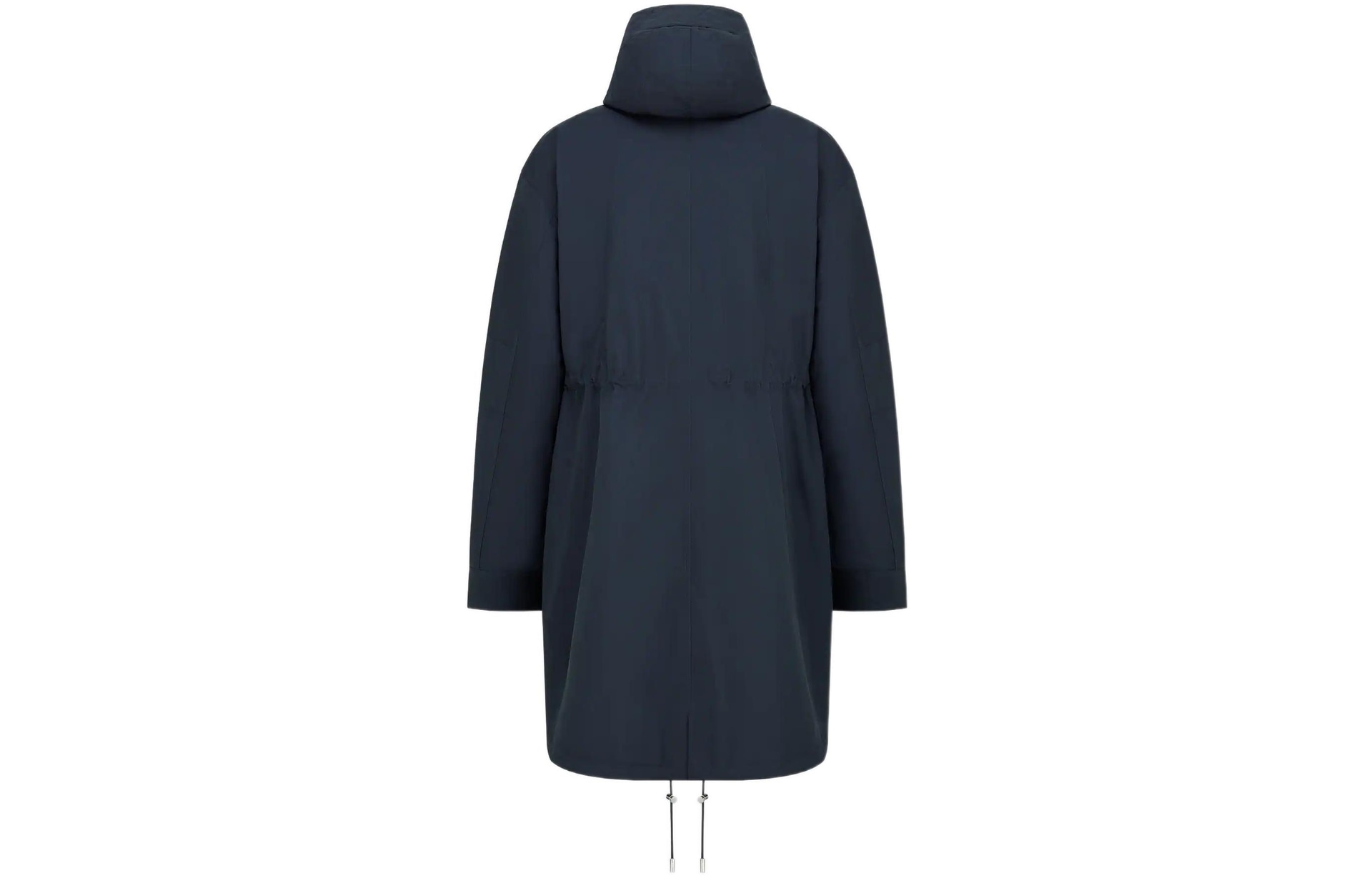 Dior FW22 Hooded Coat Navy Blue — фото 1