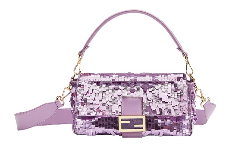 FENDI/芬迪 Fendi Baguette Purple
