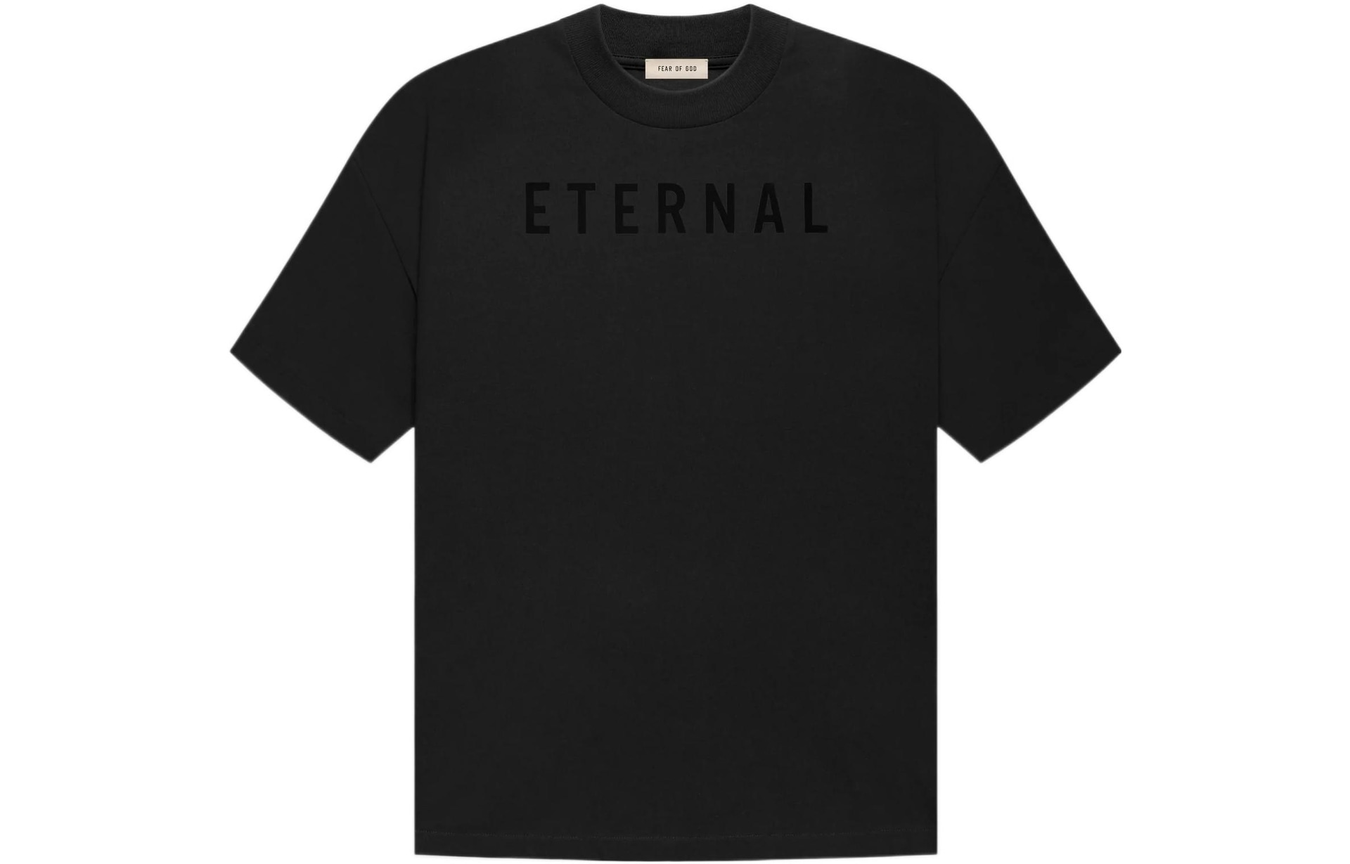 Fear of God ETERNAL Cotton T-Shirt Black