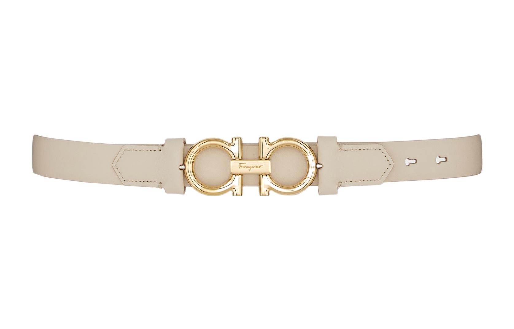 FERRAGAMO/菲拉格慕 Ferragamo Smooth Buckle Belt 2cm