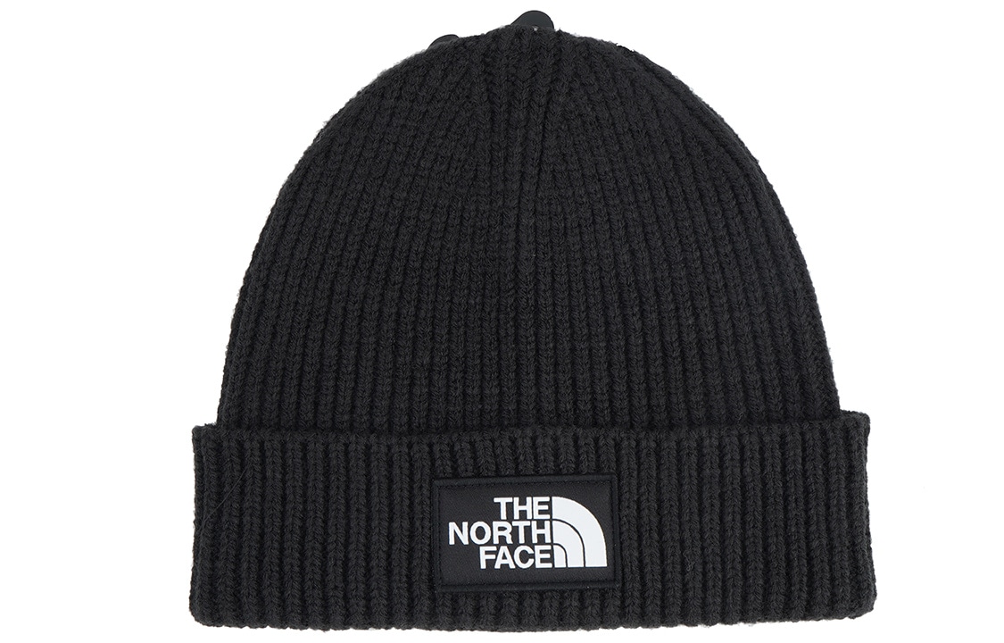 北面/THE NORTH FACE The North Face Logo Beanie Black