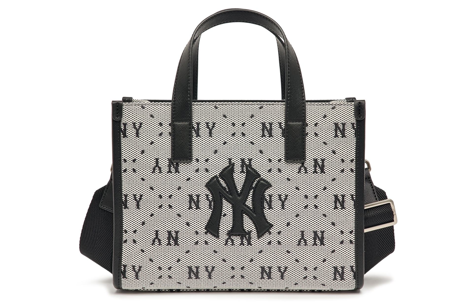 MLB Yankees Tote Bag Black Grey