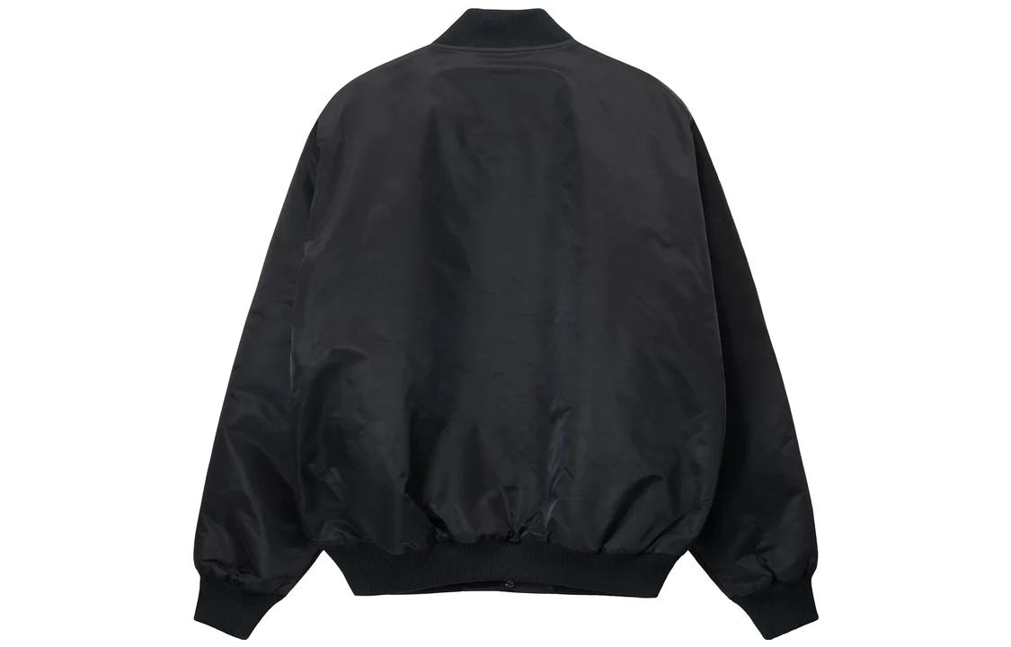 Stussy LA Chapter Satin Varsity Jacket — фото 1