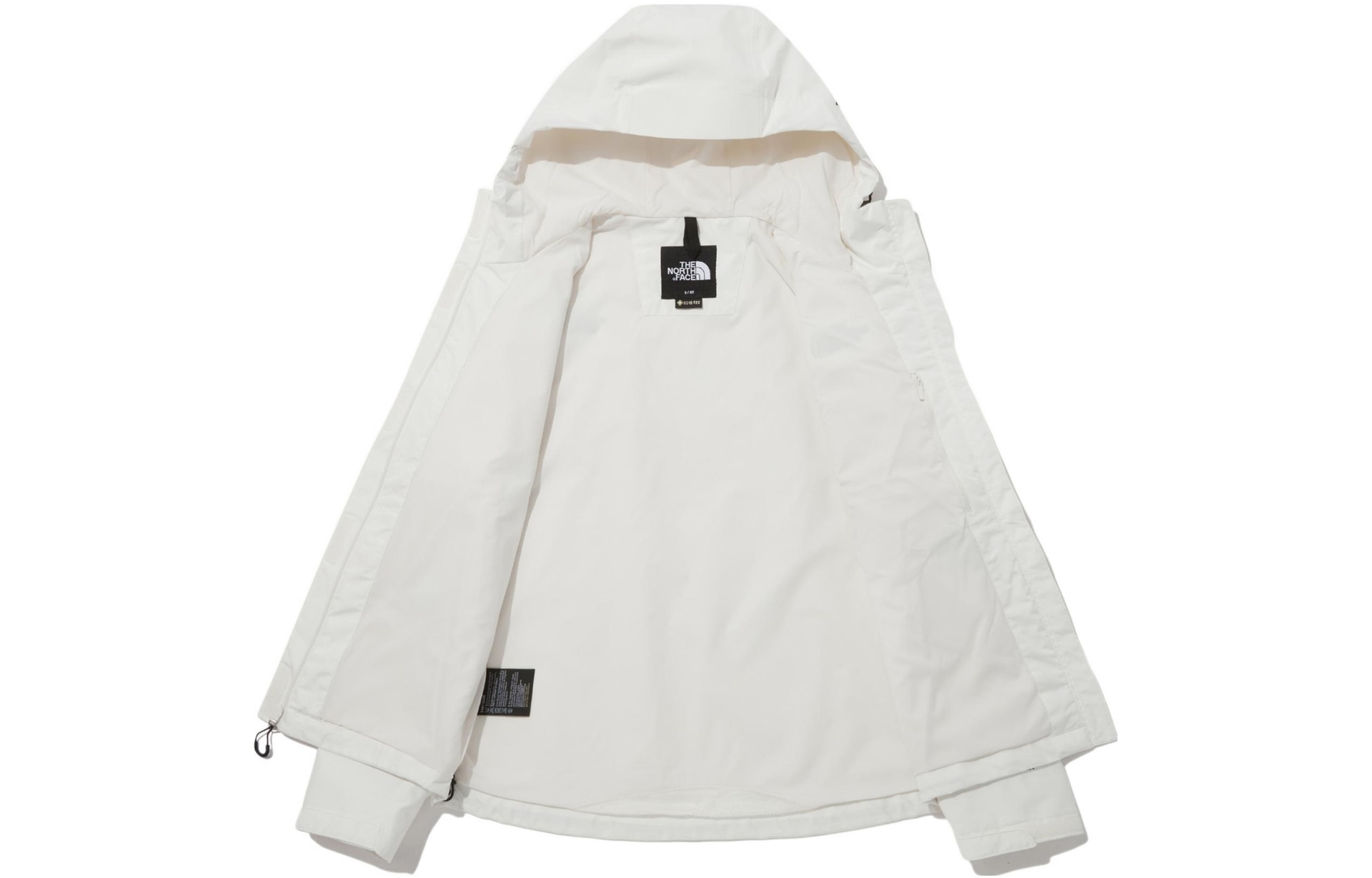 The North Face Gore-tex Logo Print Hooded Jacket White — фото 2