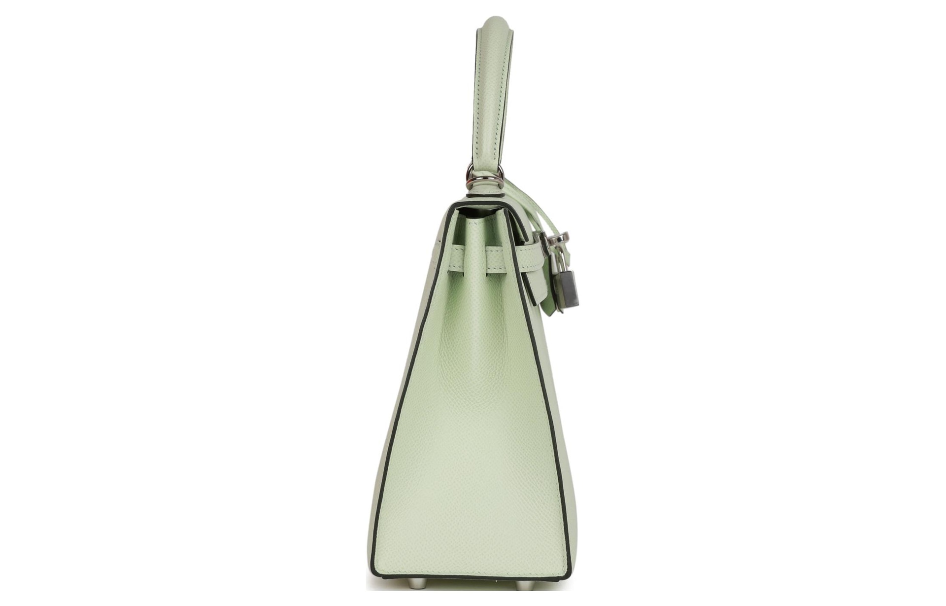 Hermes Kelly 25 Epsom 0S Vert Fizz — фото 3