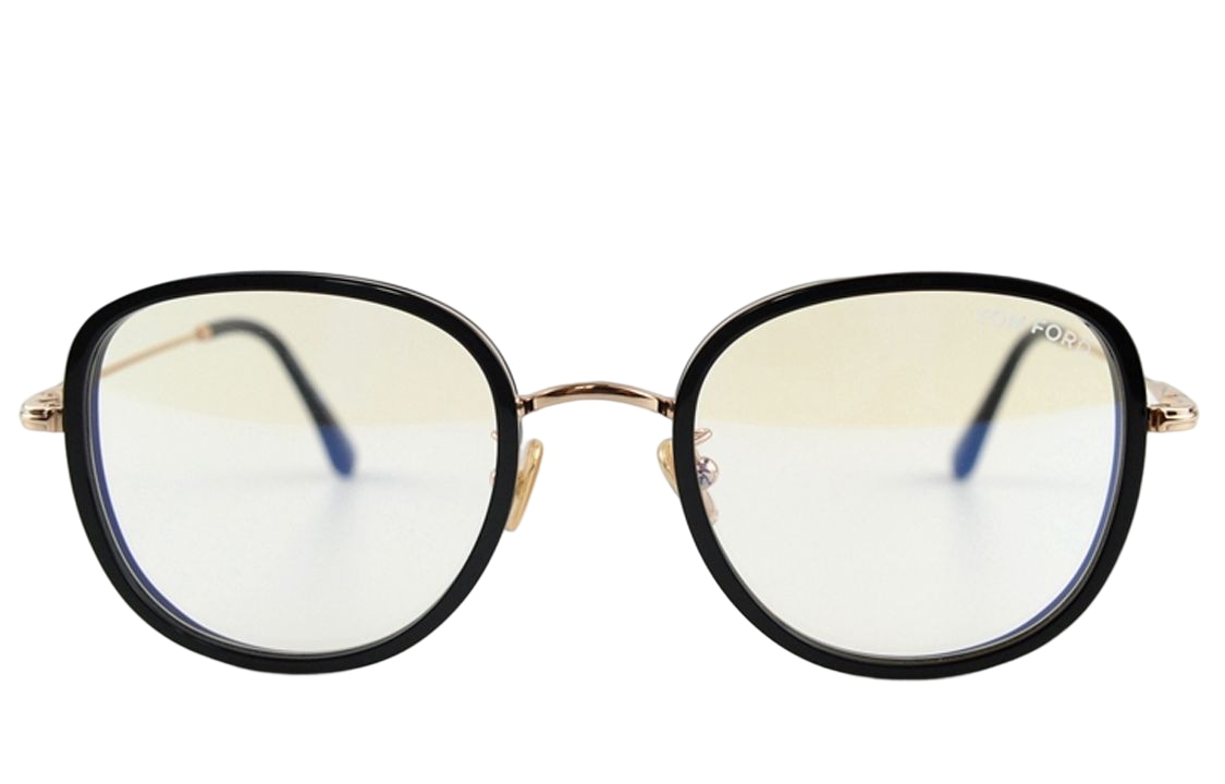 Tom Ford Oval Optical Frames Black — фото 2