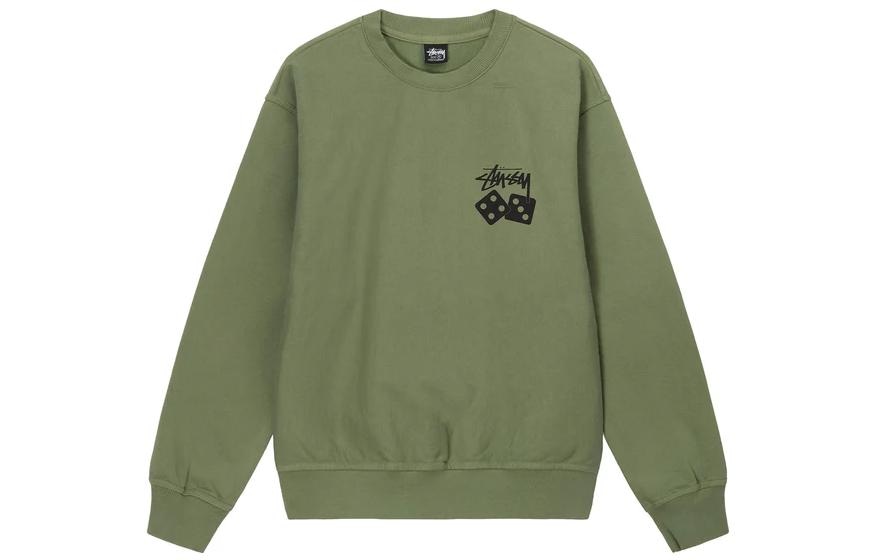 Stussy SS23 Dice Pigment Dyed Crew — фото 1