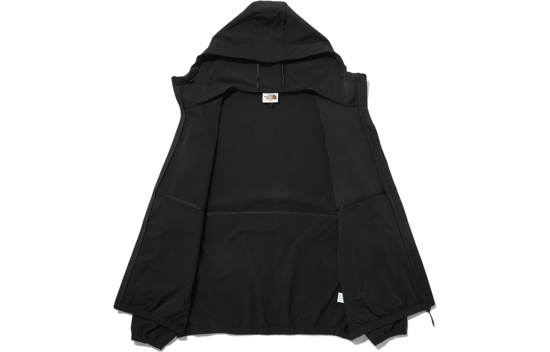 The North Face Logo Hoodie Jacket Black — фото 2