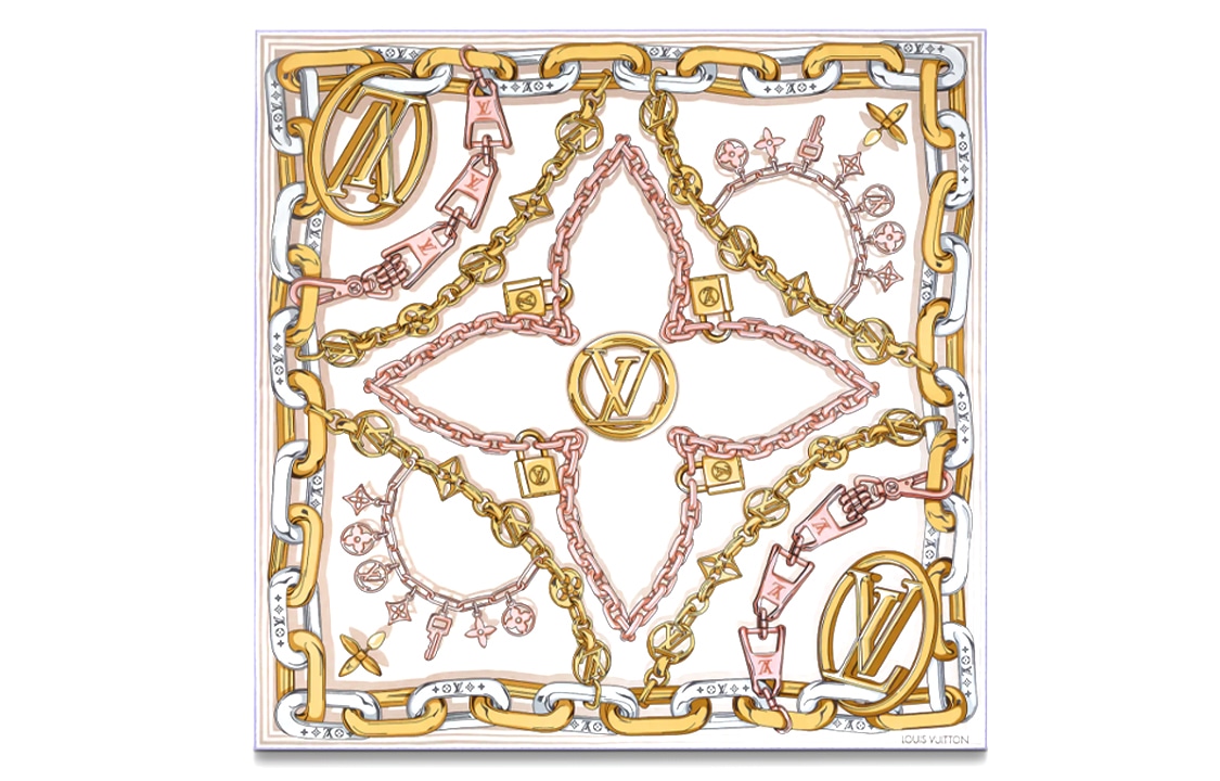 LOUIS VUITTON/路易威登 Louis Vuitton Bejeweled Scarf