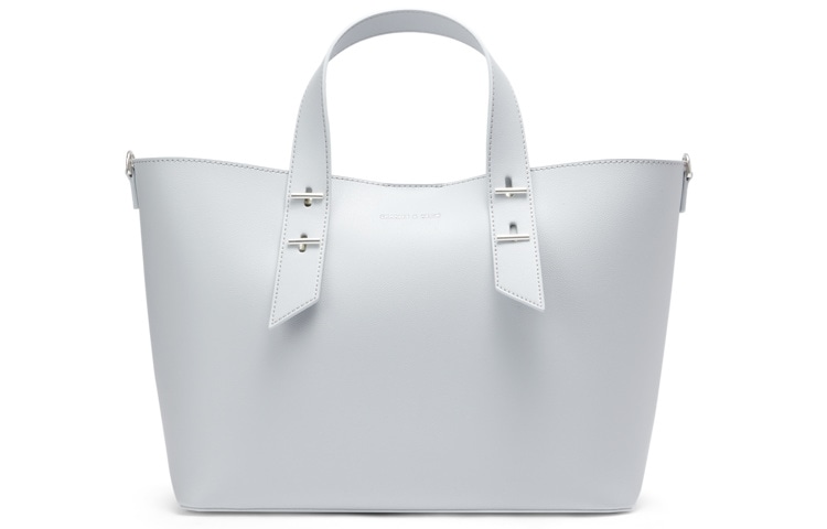 CHARLES&KEITH CHARLESKEITH PU Tote ChocolateLight Grey