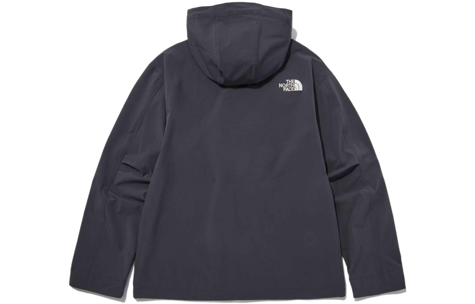The North Face Logo Embroidered Hoodie Black — фото 1