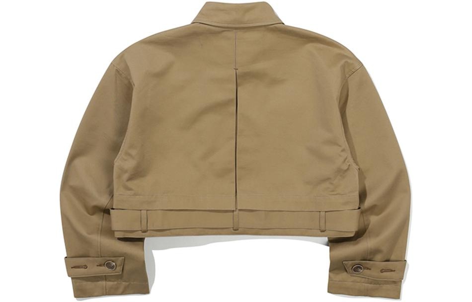 RMTCRW ROMANTIC CROWN Куртка (Арт. GABERDINE TRENCH CROP JACKET) — фото 1