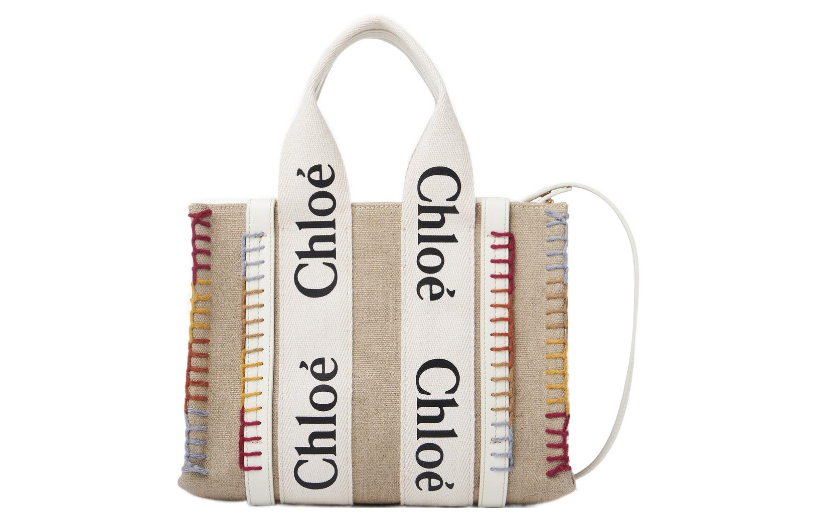 Chloe/蔻依 Chlo Woody LogoTote