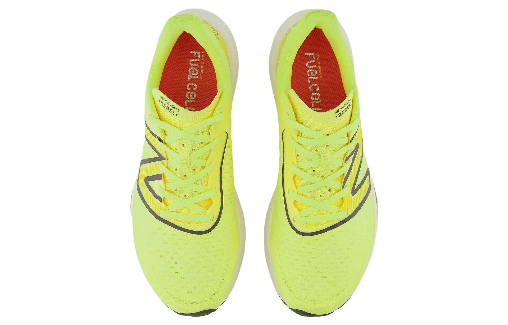 New Balance FuelCell Rebel v3 Yellow White — фото 9