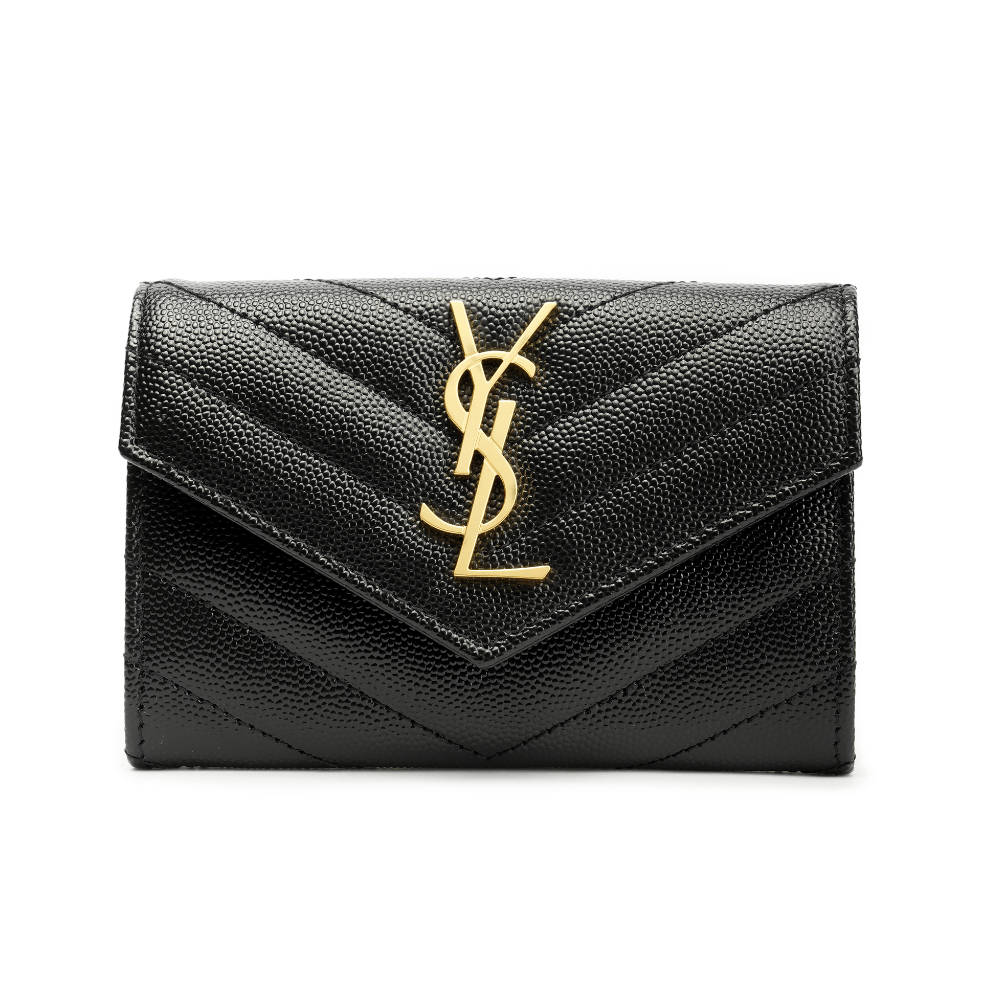 SAINT LAURENT/圣罗兰 Saint Laurent Envelope Wallet Black