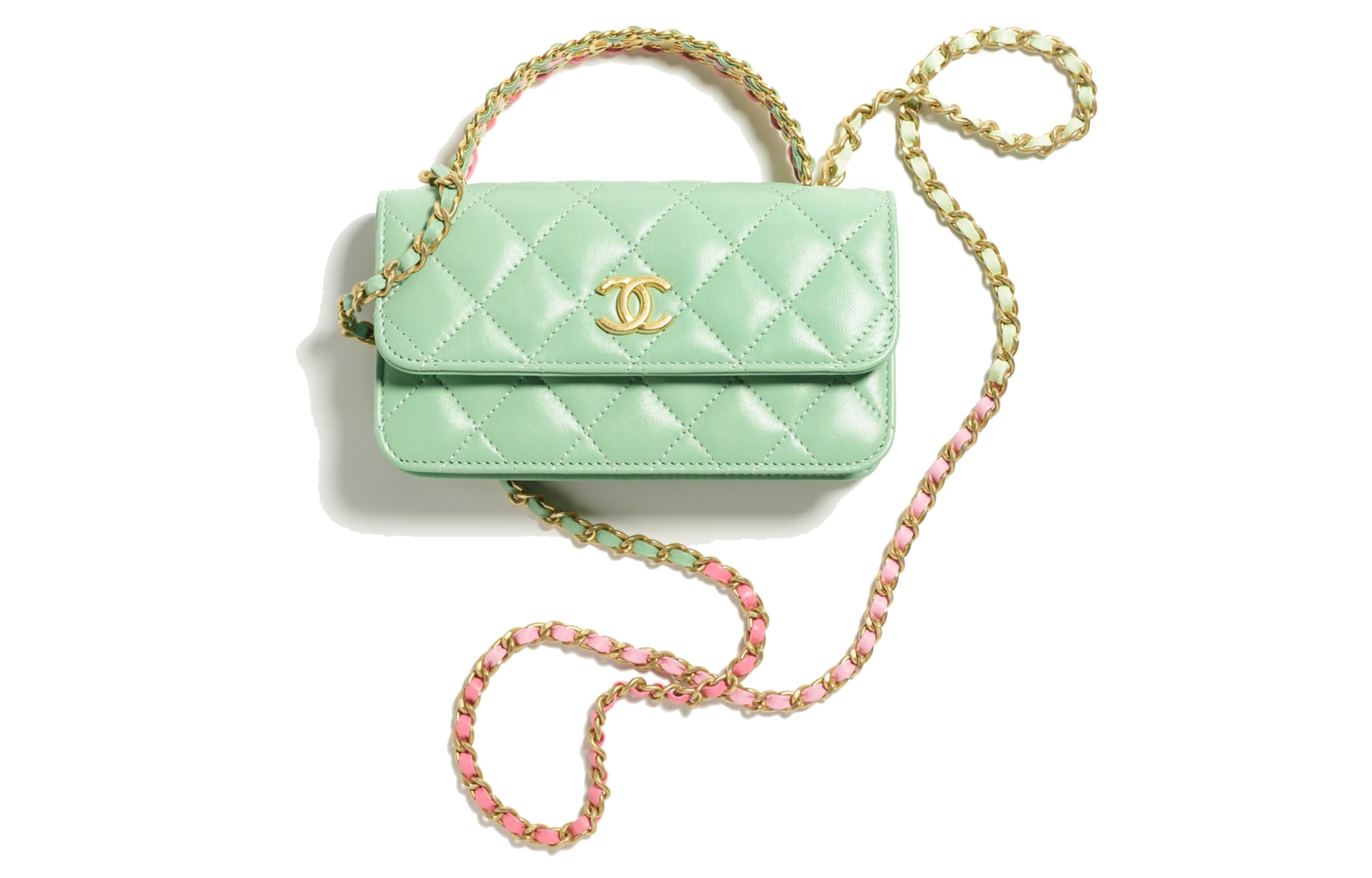 Сумки Chanel Quilted Calfskin Chain Bag
