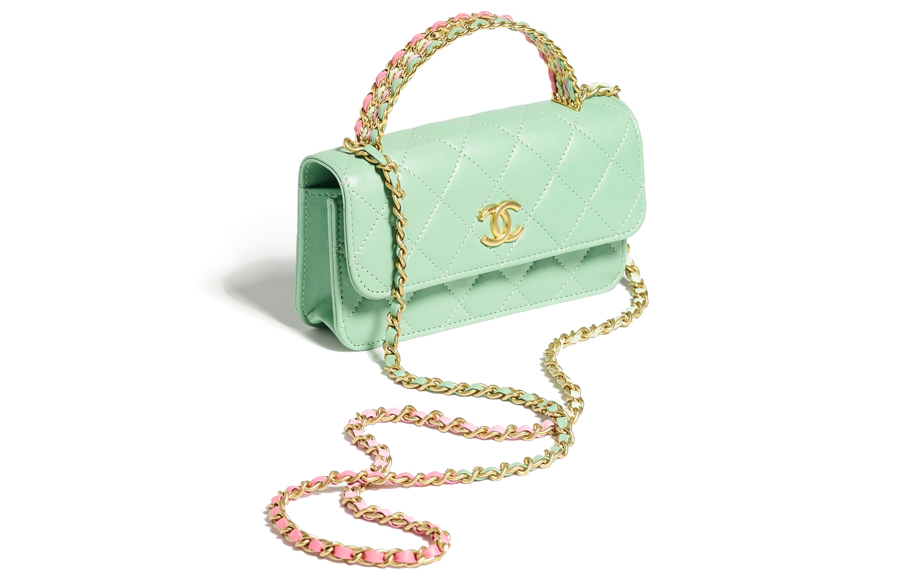 Chanel Quilted Calfskin Chain Bag — фото 1