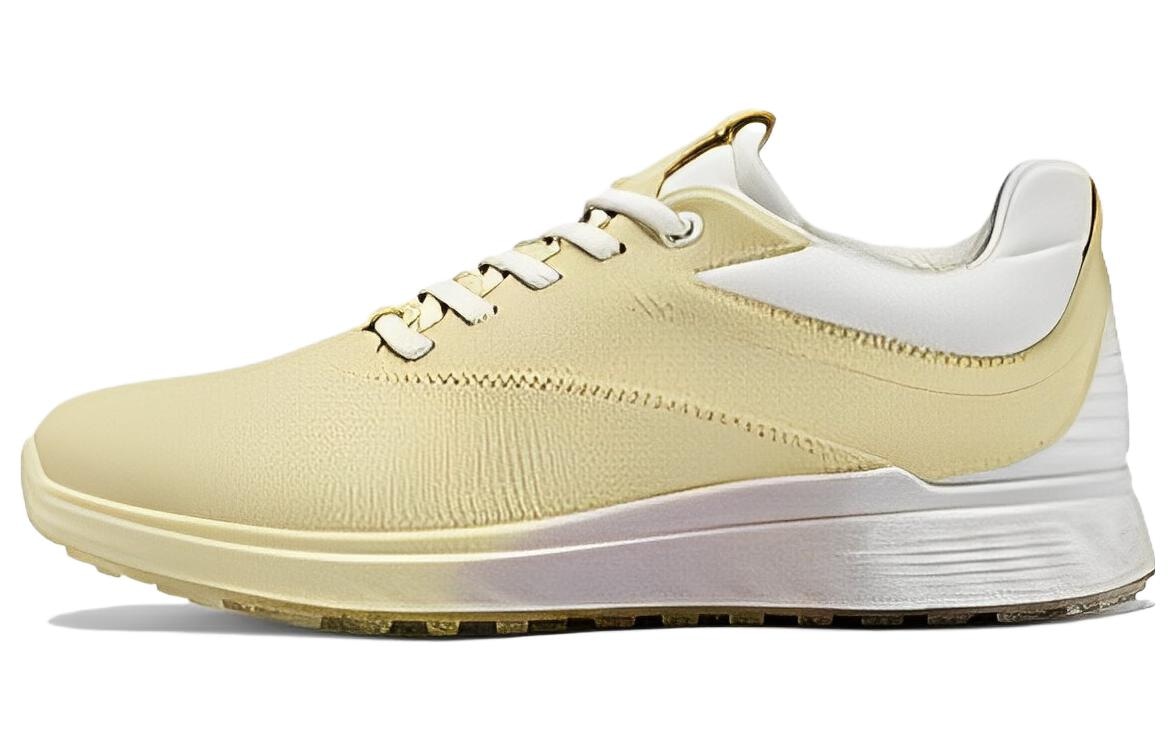 Ecco Low Top Lace-Up Shoes Mustard — фото 4