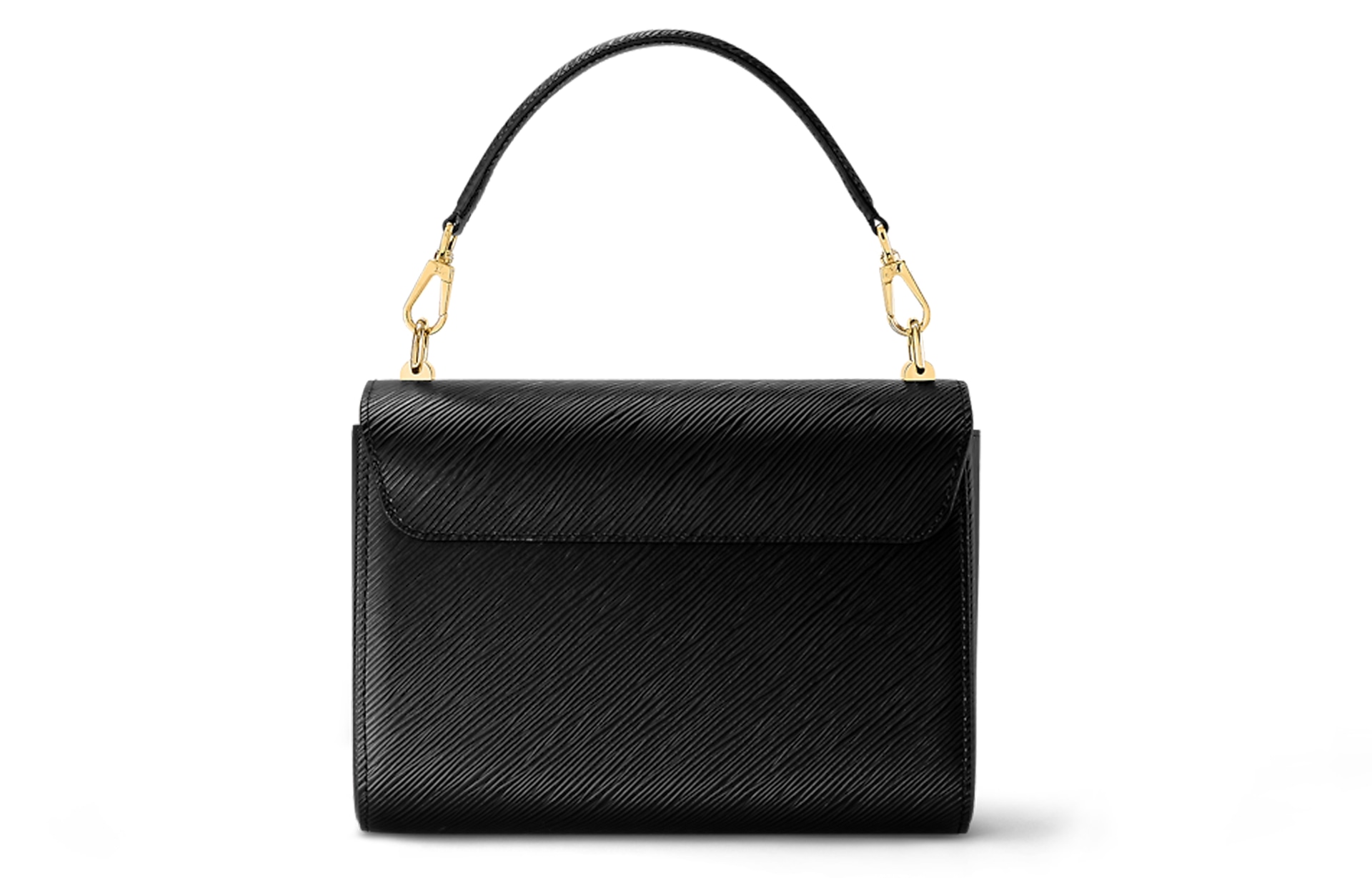 Louis Vuitton Twist Epi Medium Shoulder Bag Black — фото 1