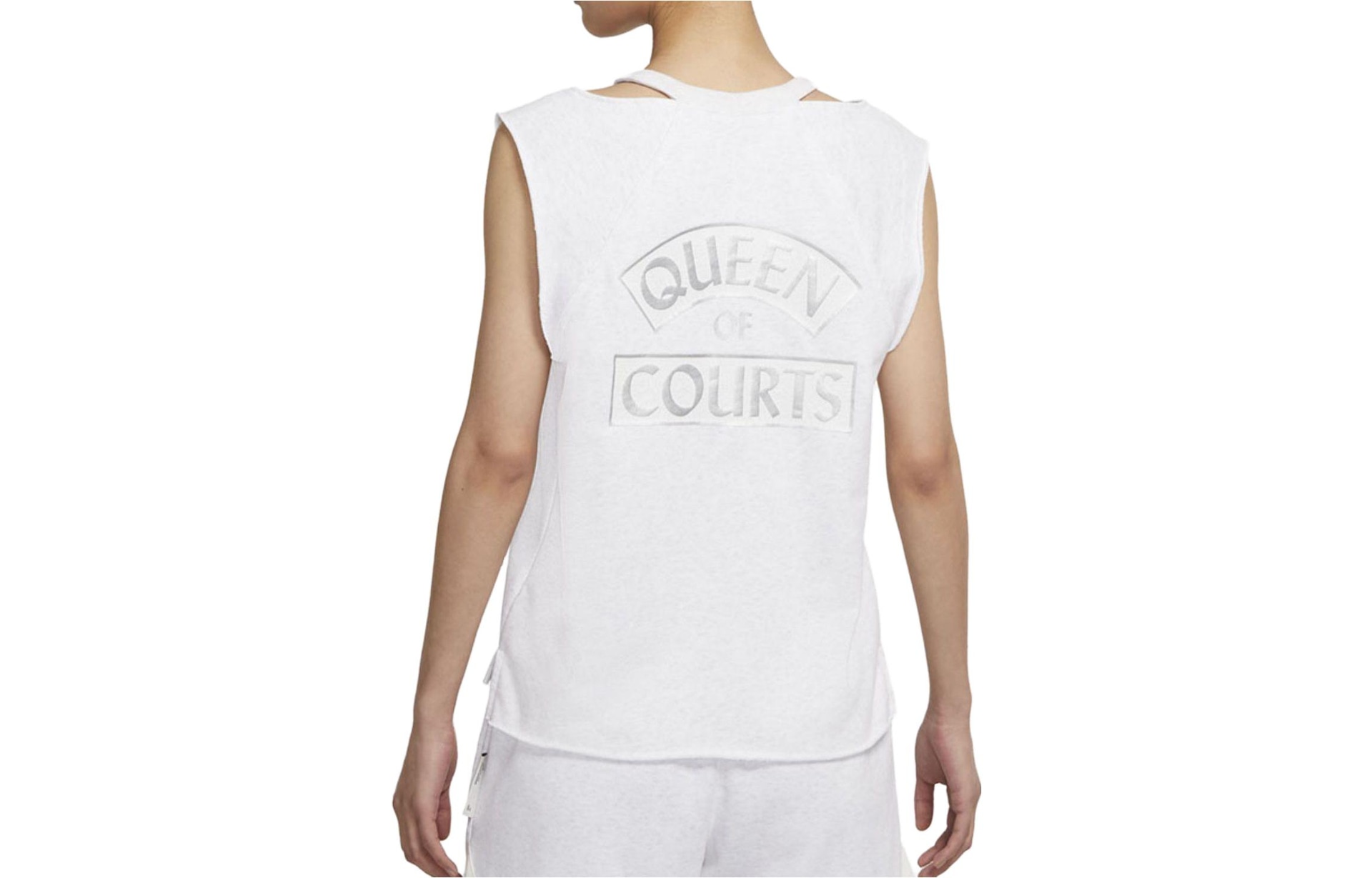 Nike Standard Issue Sleeveless Tee White — фото 1