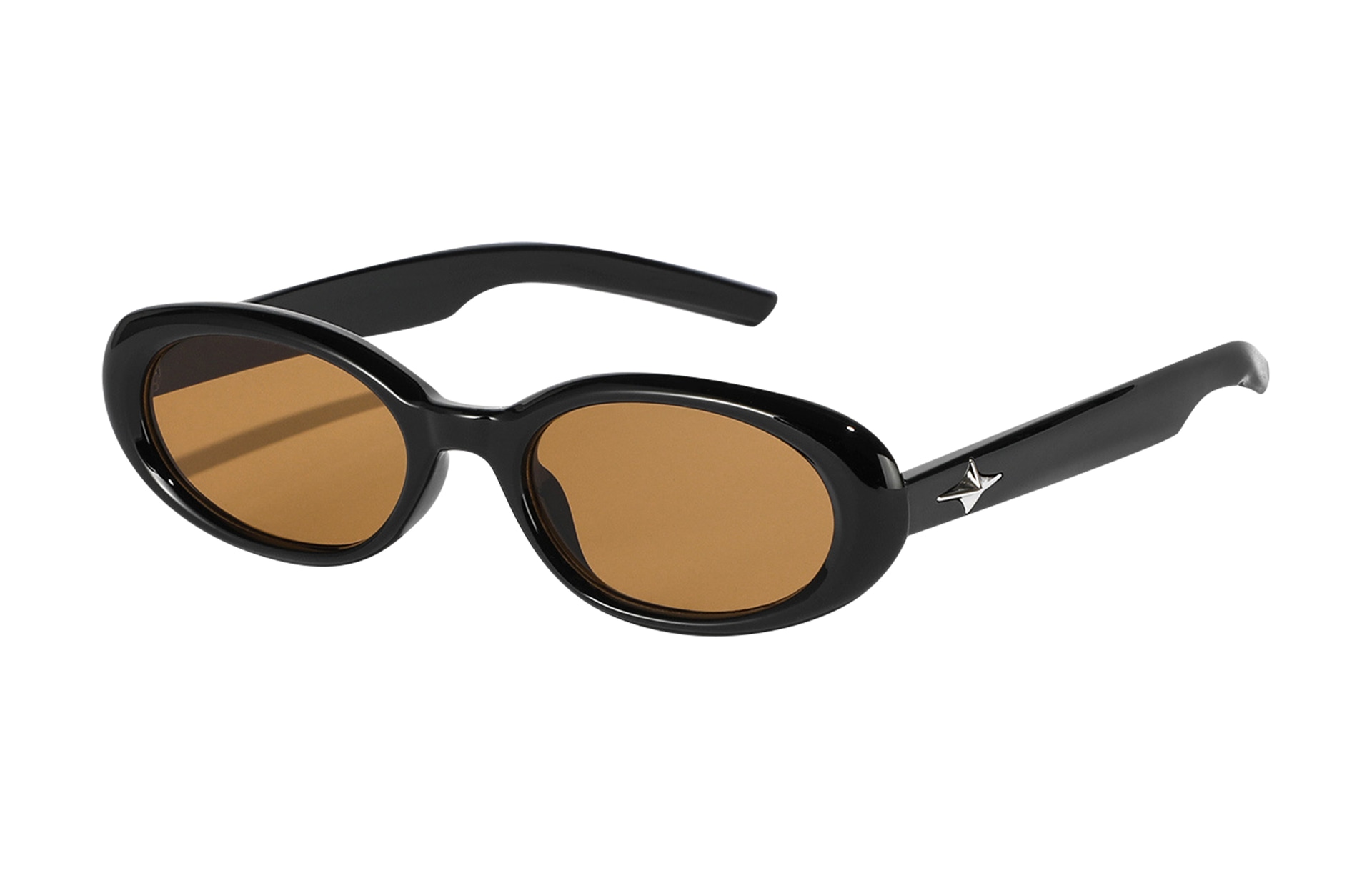CMFY Oval Star Studded Sunglasses