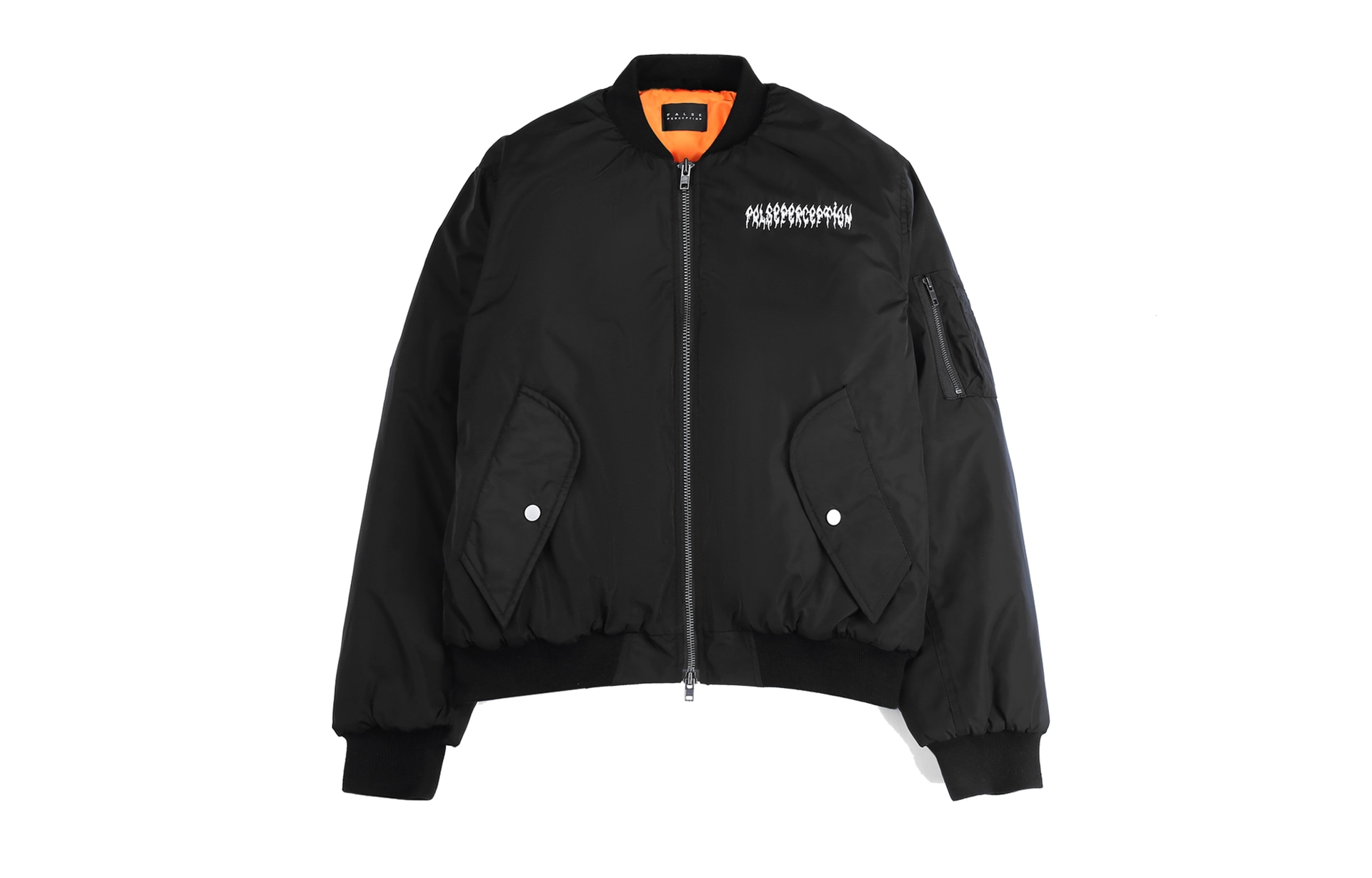False Perception MA-1 Jacket Black