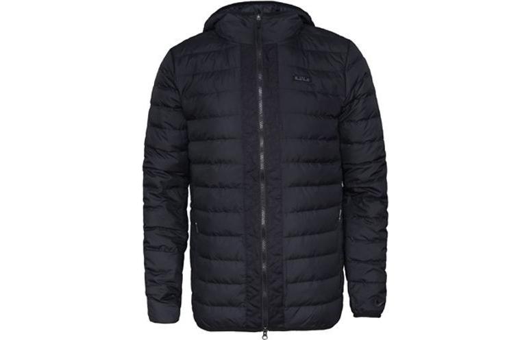 Nike LeBron 2 Hooded Down Jacket Black — фото 2