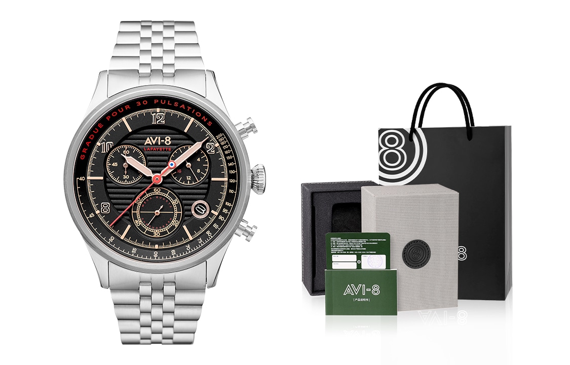 Часы Avi-8 FLYBOY 42mm AV-4076-33