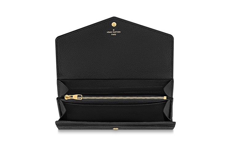 Louis Vuitton Sarah Wallet Black — фото 10