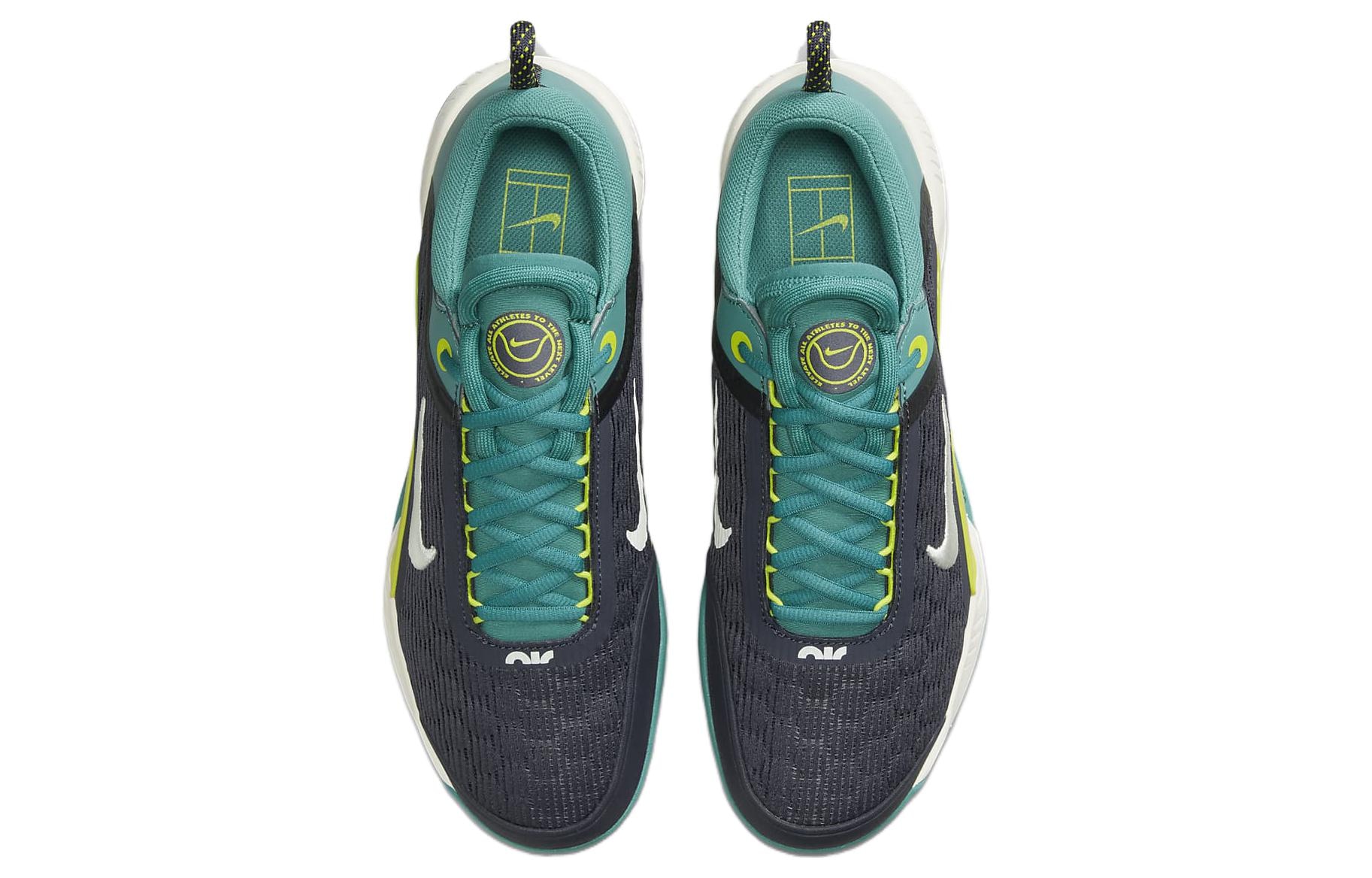 Nike Court Zoom NXT Green Black — фото 9