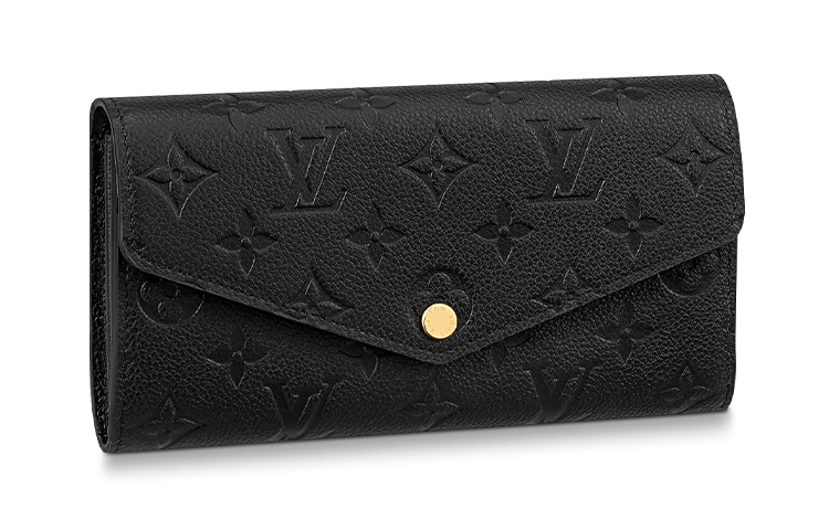 Louis Vuitton Sarah Wallet Black — фото 7