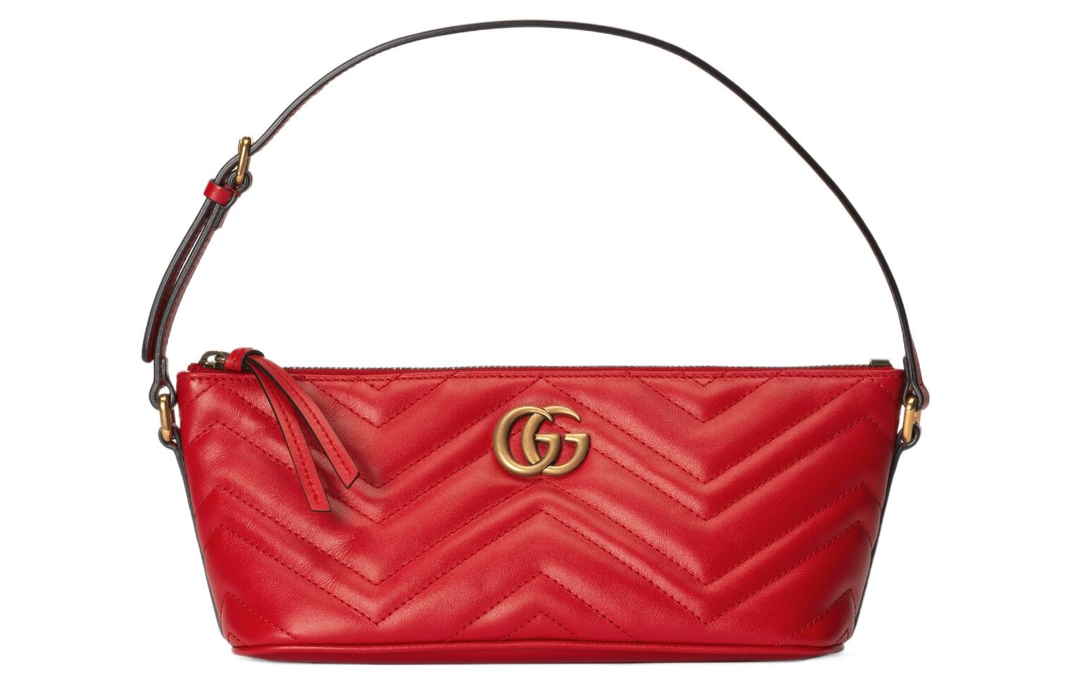 GUCCI/古驰 Gucci GG Marmont Small Red