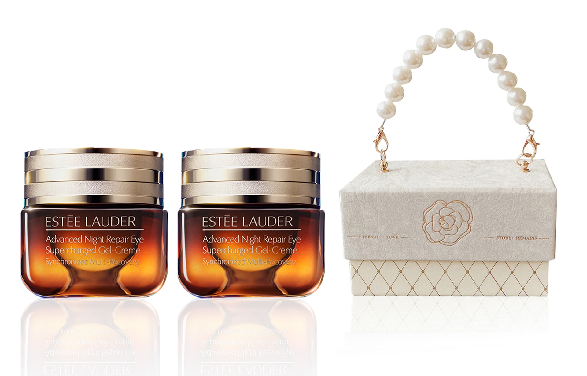 Estee Lauder (Арт. 小棕瓶眼霜珍珠小香风礼盒装) — фото 4