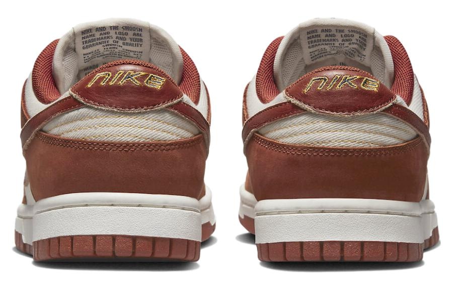 Nike Dunk Low "Light Orewood Brown and Rugged Orange" — фото 10