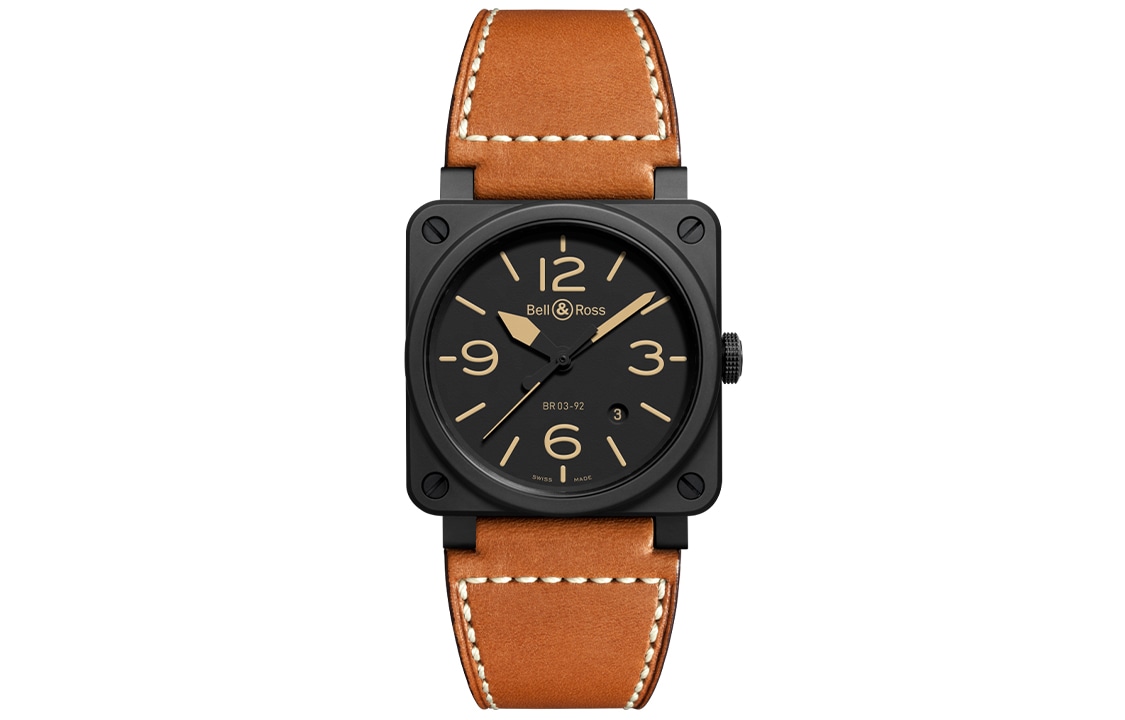 BELL & ROSS/柏莱士 BELL ROSS 100 42mm BR0392-HERITAGE-CE