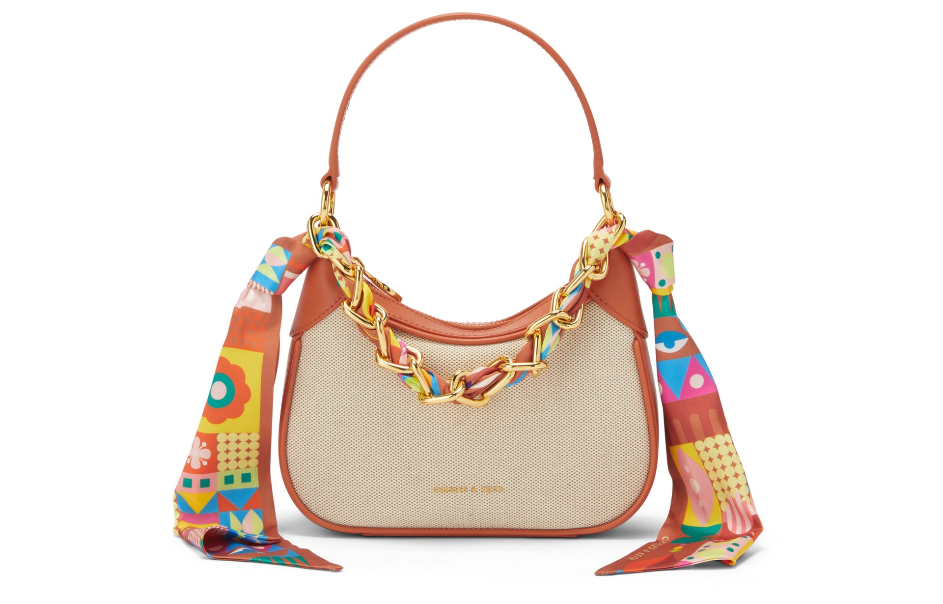 CHARLES&KEITH Charles & Keith Scarf Canvas Series
