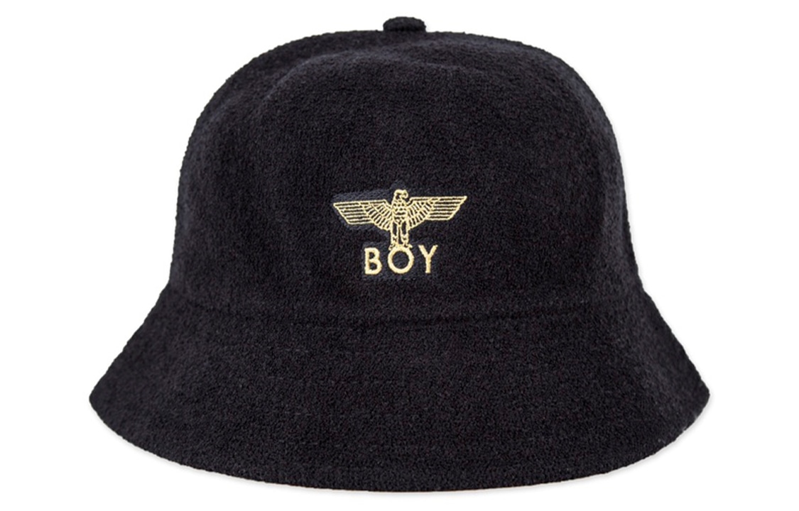 Boy London Logo Bucket Hat Black