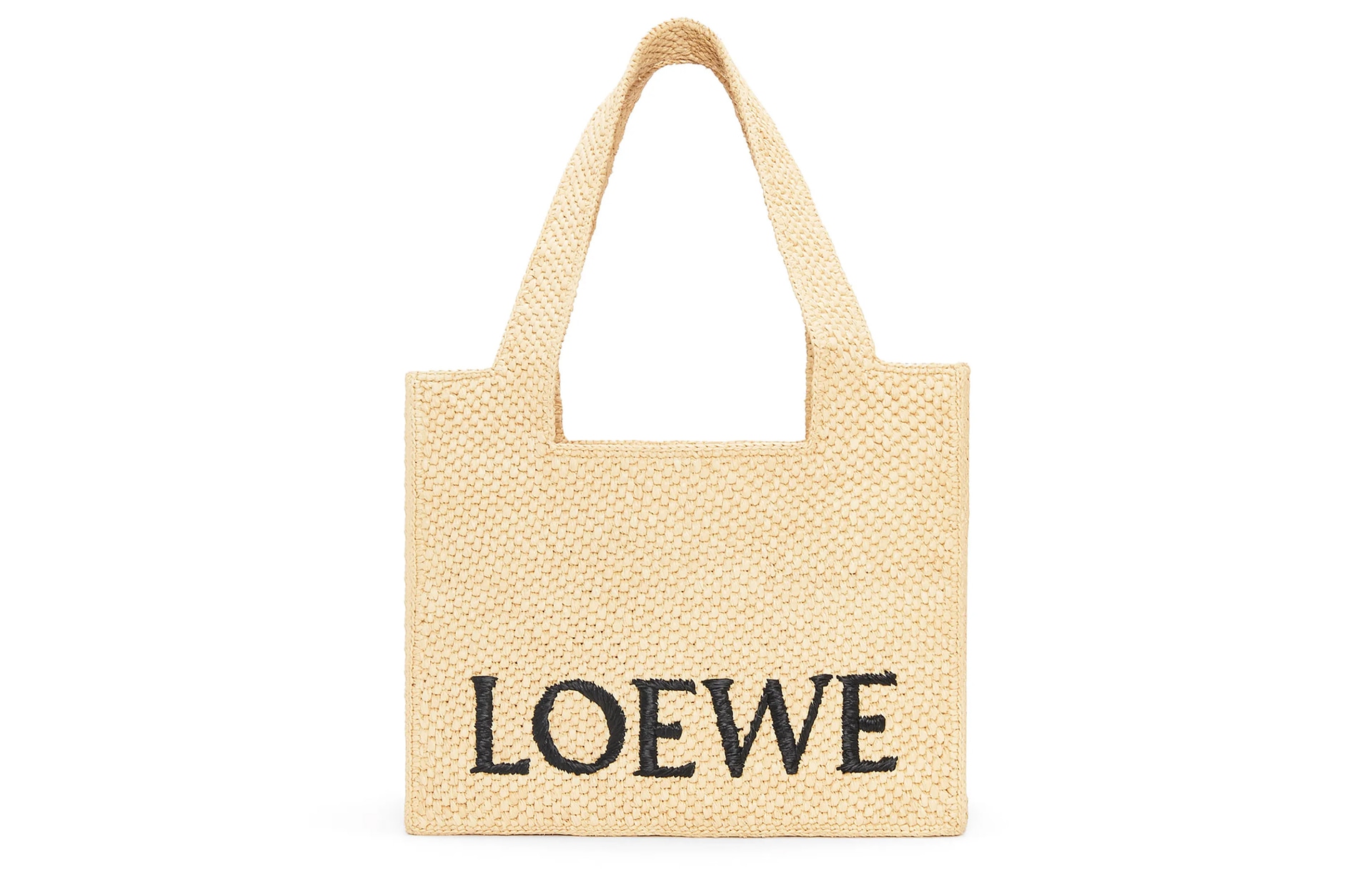 LOEWE Font Tote Natural
