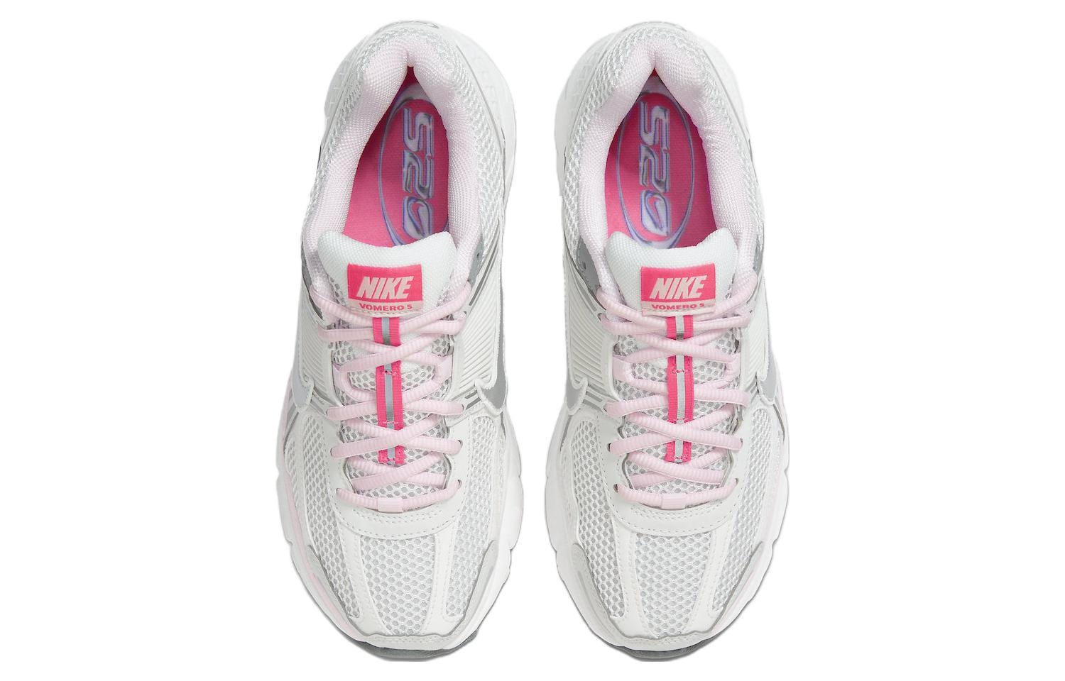 Nike Air Zoom Vomero 5 White Pink — фото 9