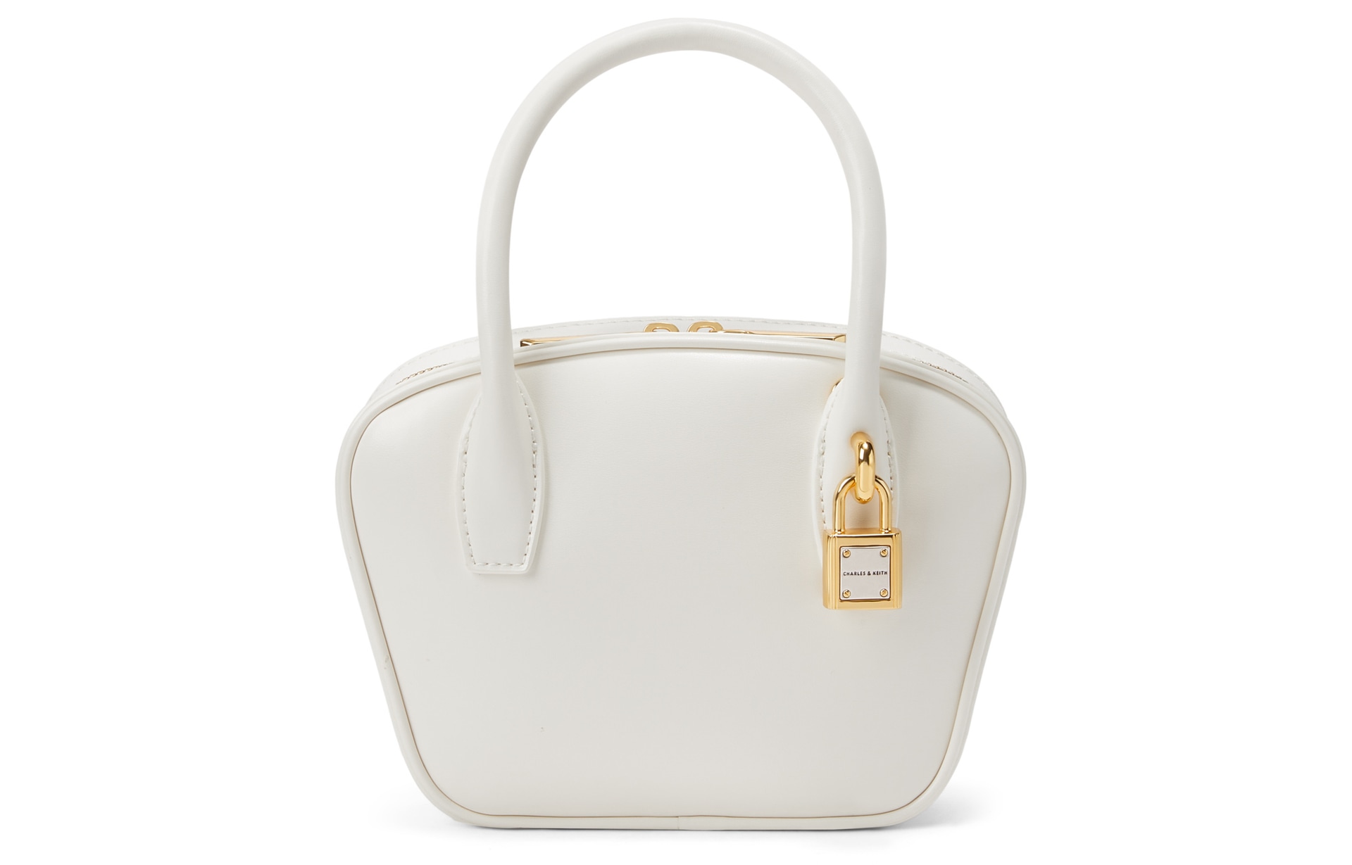 CHARLES&KEITH CHARLESKEITH PU WhiteChocolatePink