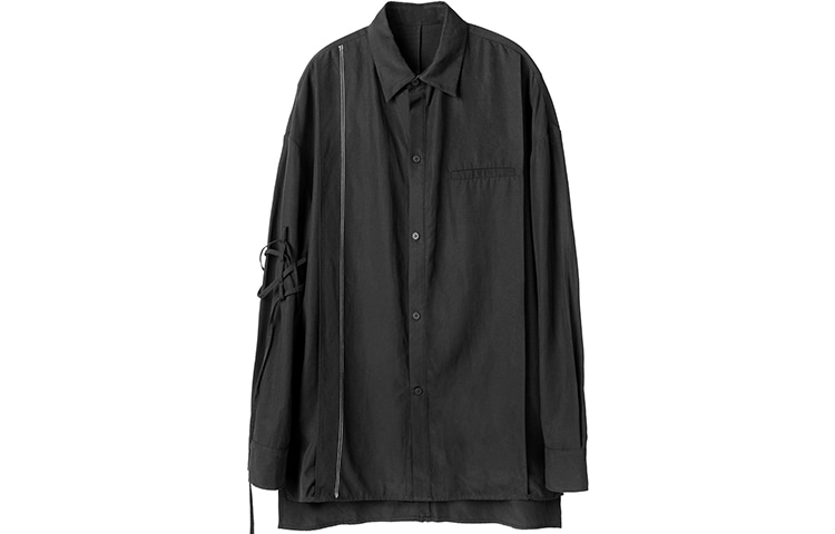 幻象者 Huanxiangzhe Long Sleeve Shirt Black